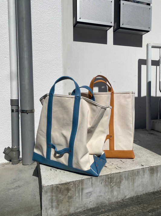【なるきろ / narukiro】Canvas Bag with Leather