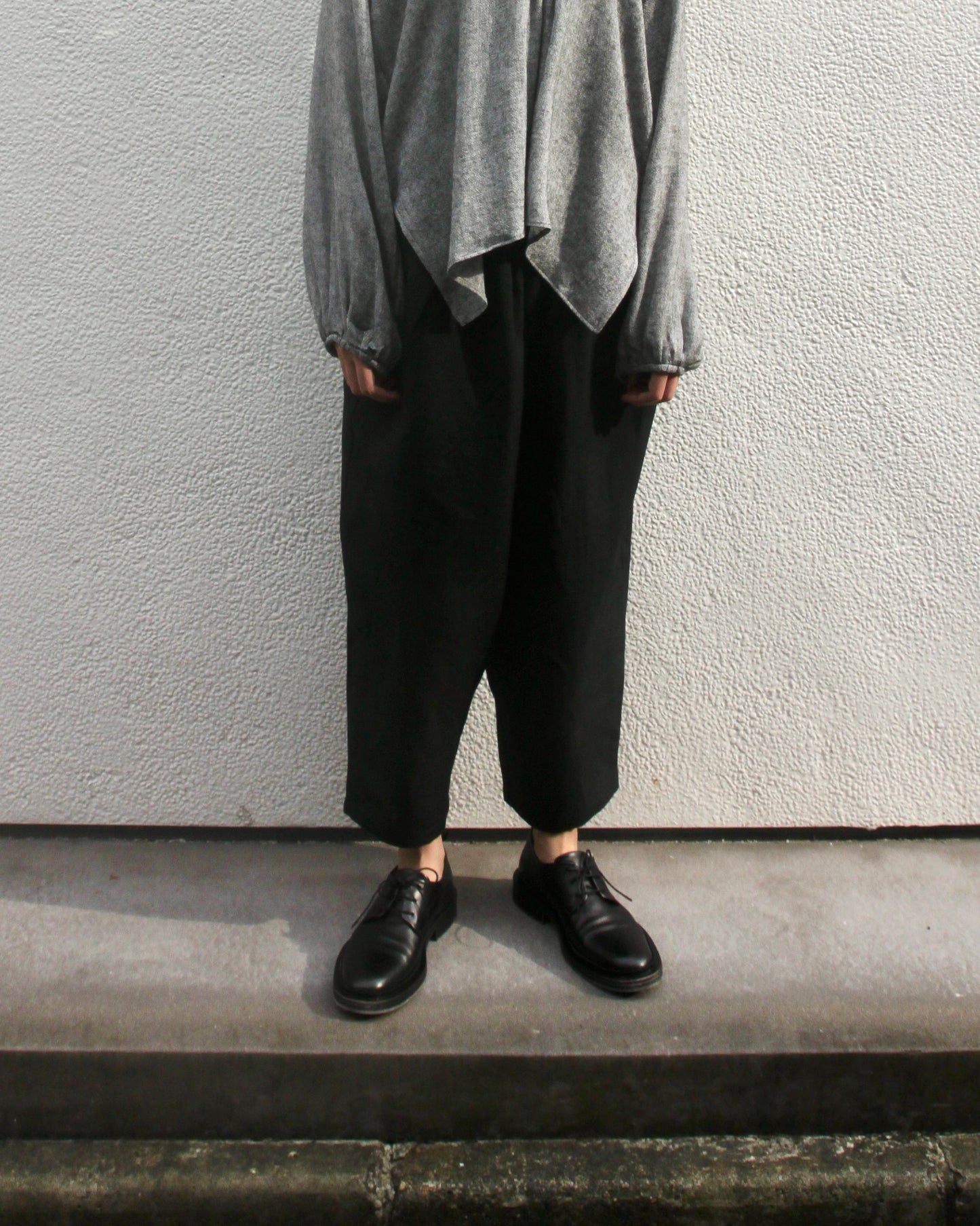 【Whiteread / ホワイトリード】Trousers 01 - Oterro - Straited Grey Pinstripe