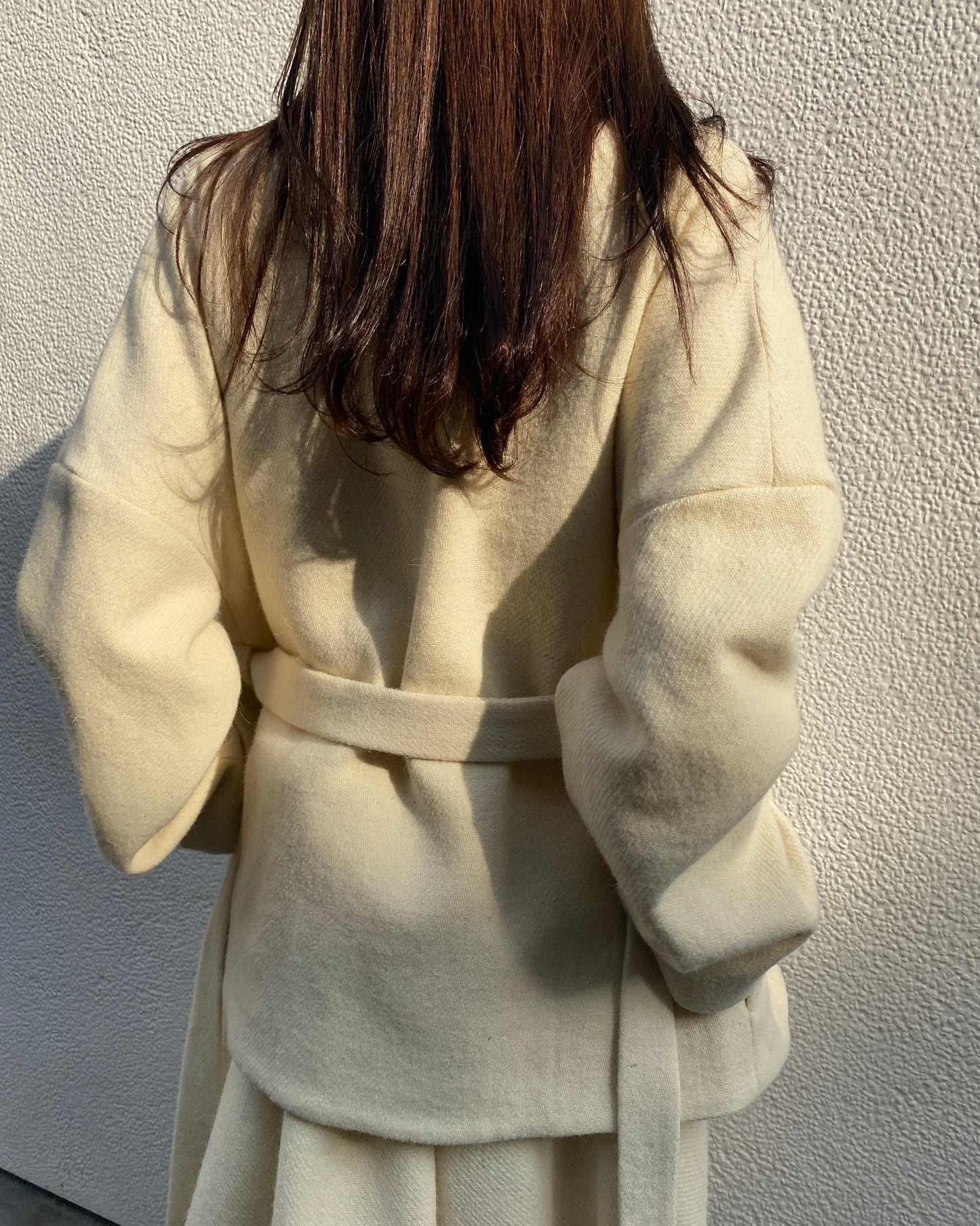 【Whiteread / ホワイトリード】Wrap Jacket - Milk