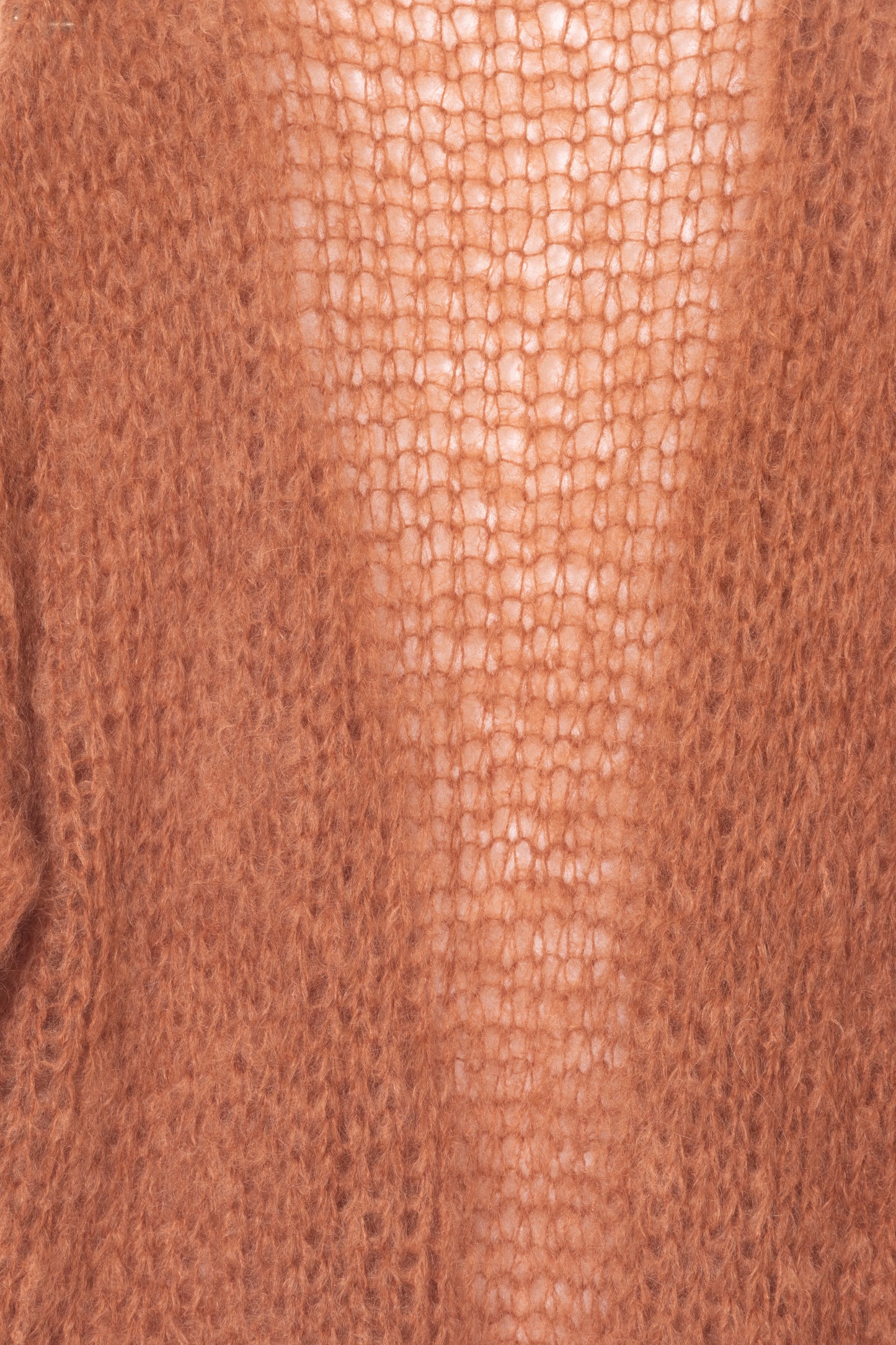 【Maiami / マイアミ】Mohair Big Cardigan, Light - Brown