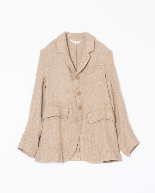【WRIGHT+DOYLE / ライトアンドドイル】Weavers Jacket - Flax