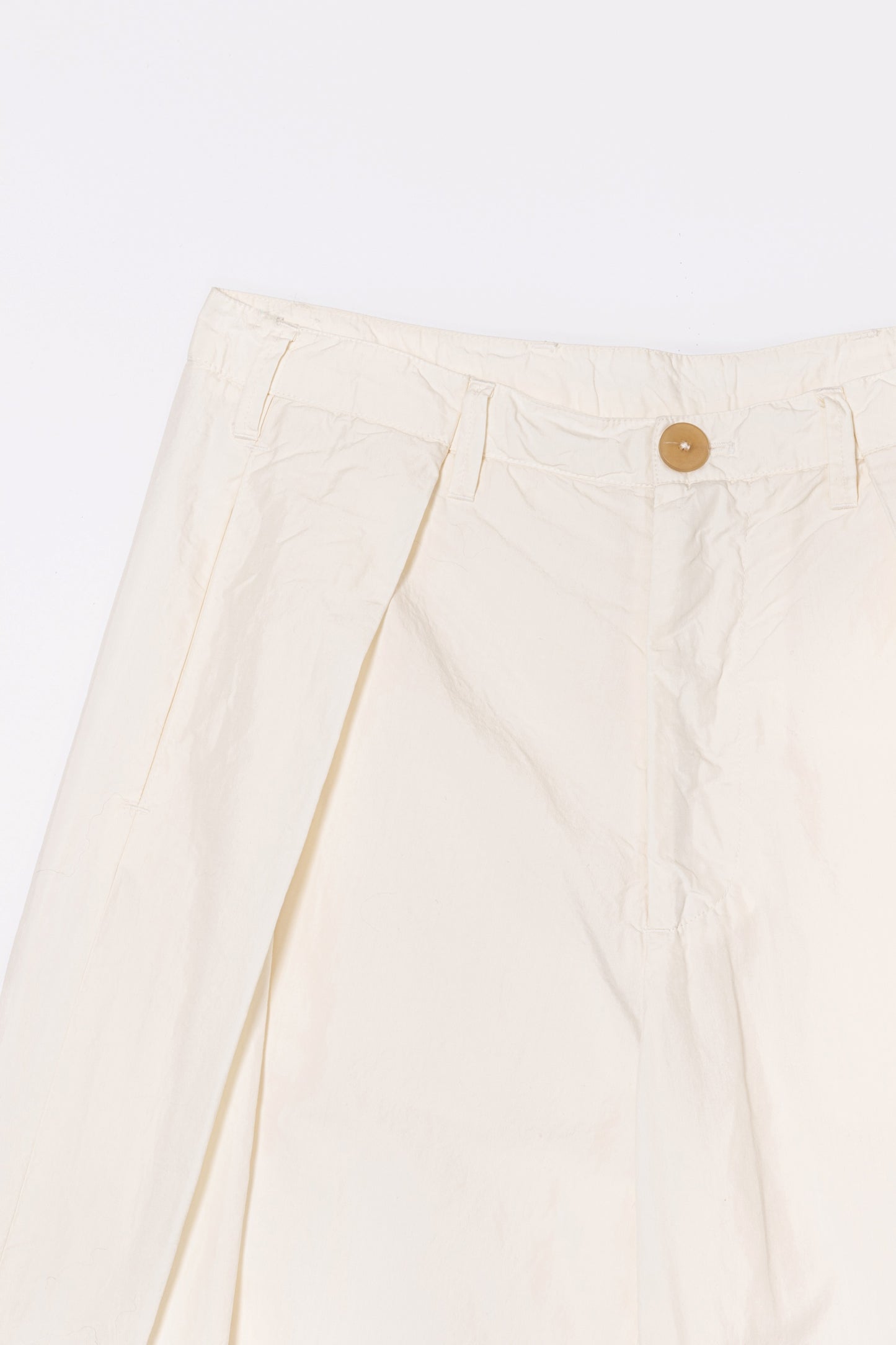 【WRIGHT+DOYLE / ライトアンドドイル】Single Pleat Tailored Trouser - Chalk