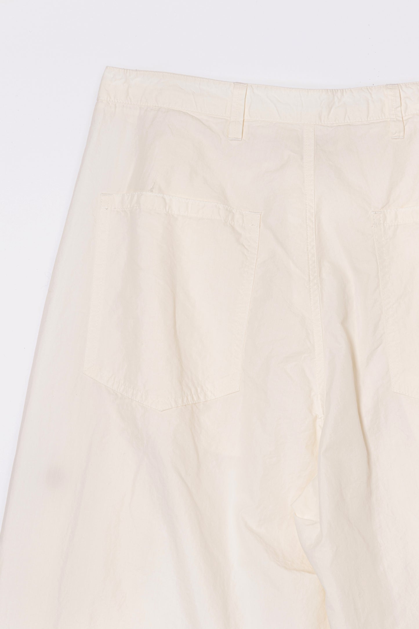【WRIGHT+DOYLE / ライトアンドドイル】Single Pleat Tailored Trouser - Chalk