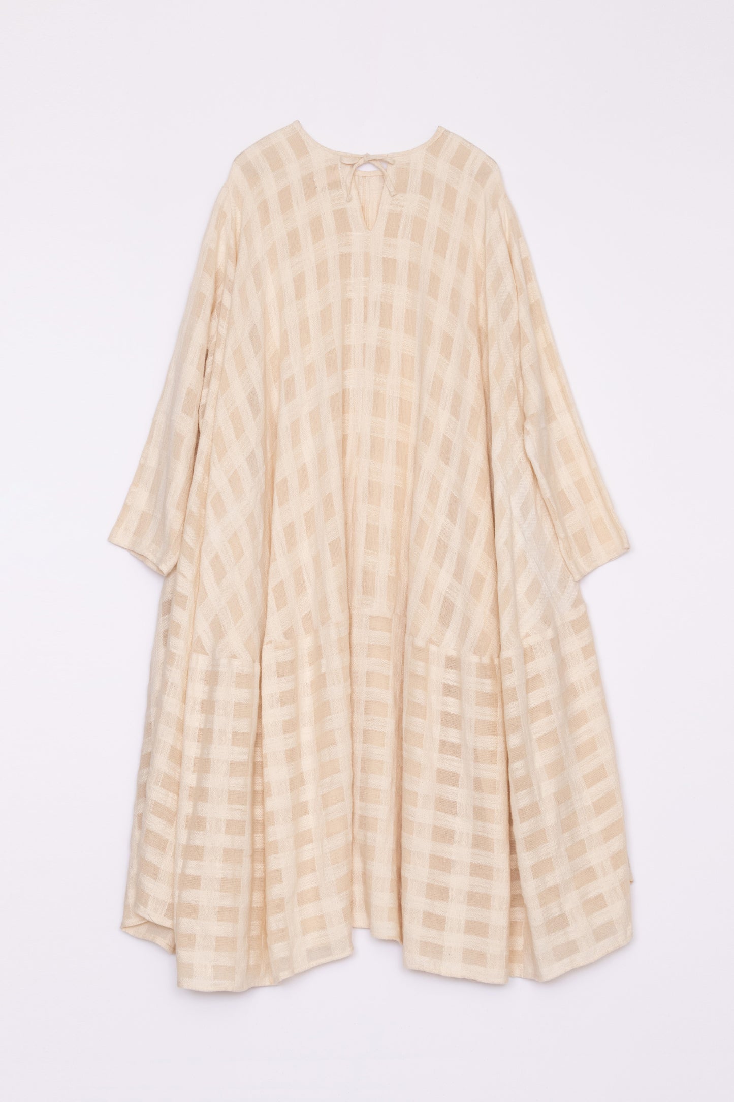 【Whiteread / ホワイトリード】Dress10 - Voluminous circle cut dress - Buttermilk