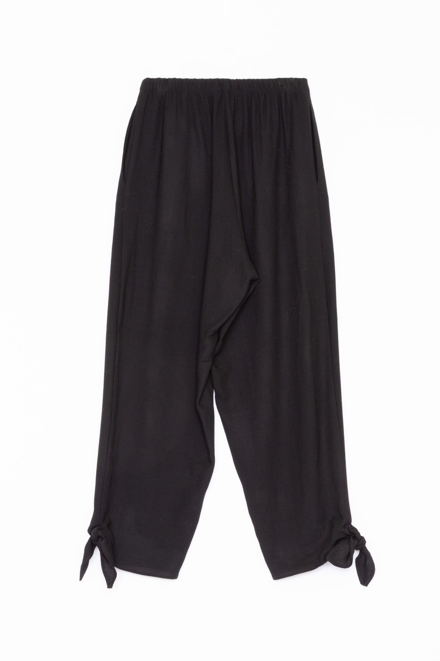 【Whiteread / ホワイトリード】Elasticated waist trousers - Ebony