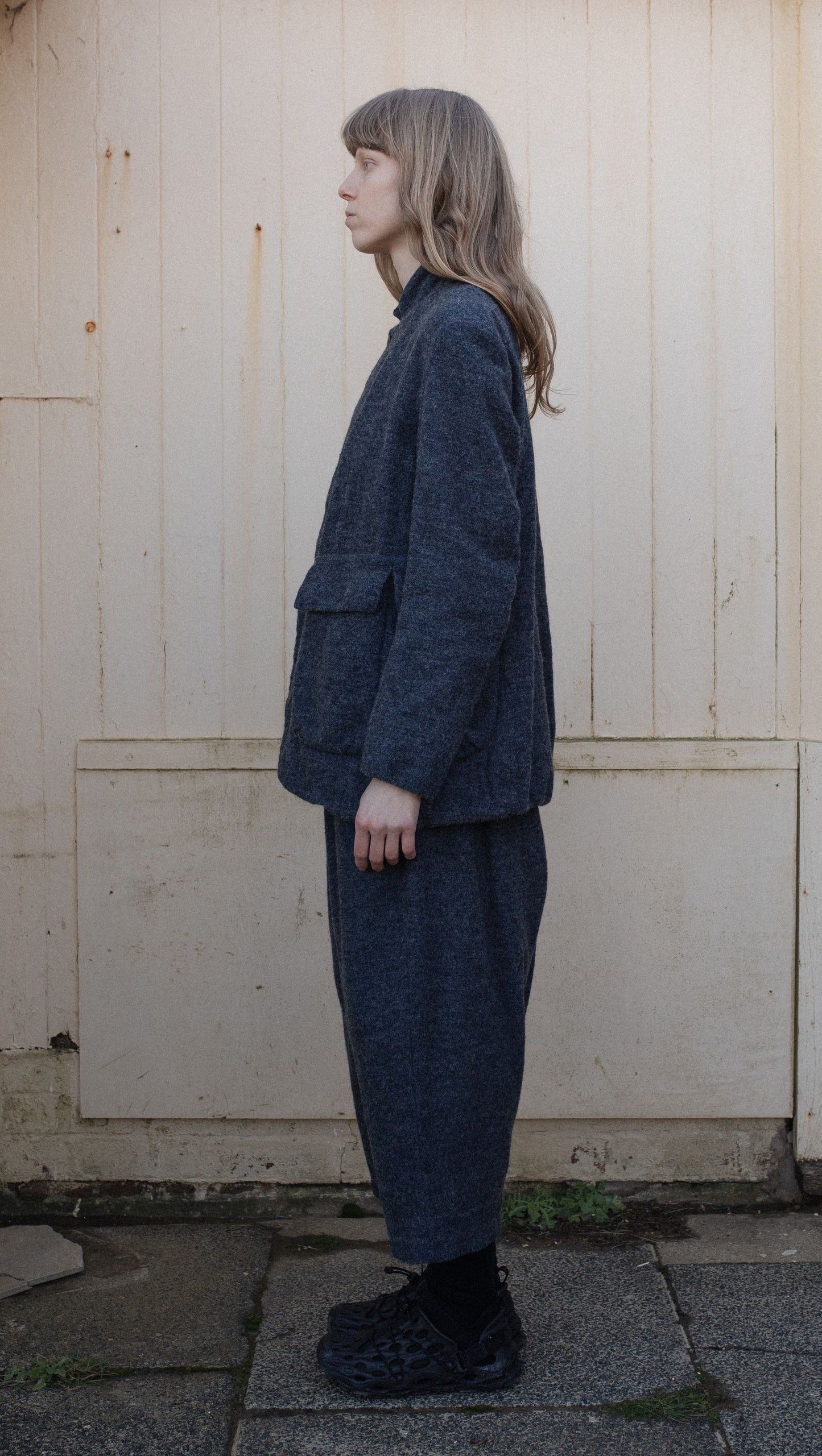 【WRIGHT+DOYLE / ライトアンドドイル】5 Pocket Jacket - Inchyra blue
