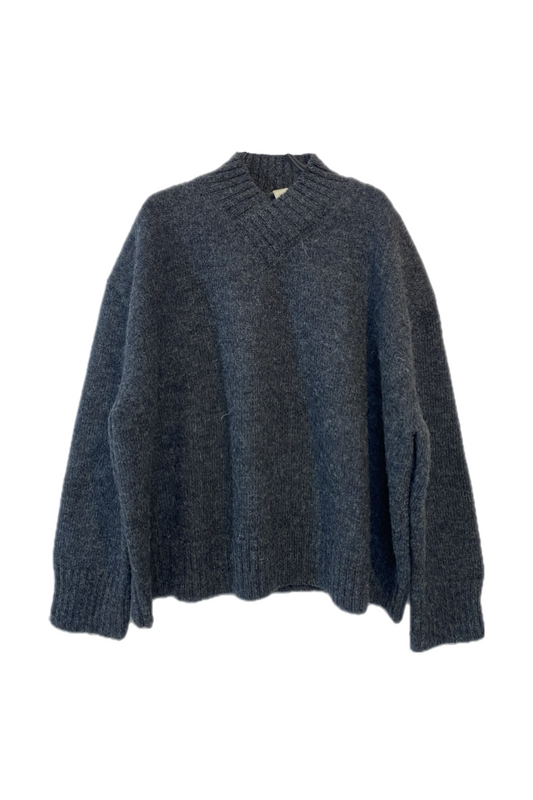 【WRIGHT+DOYLE / ライトアンドドイル】Krefeld Jumper - Charcoal