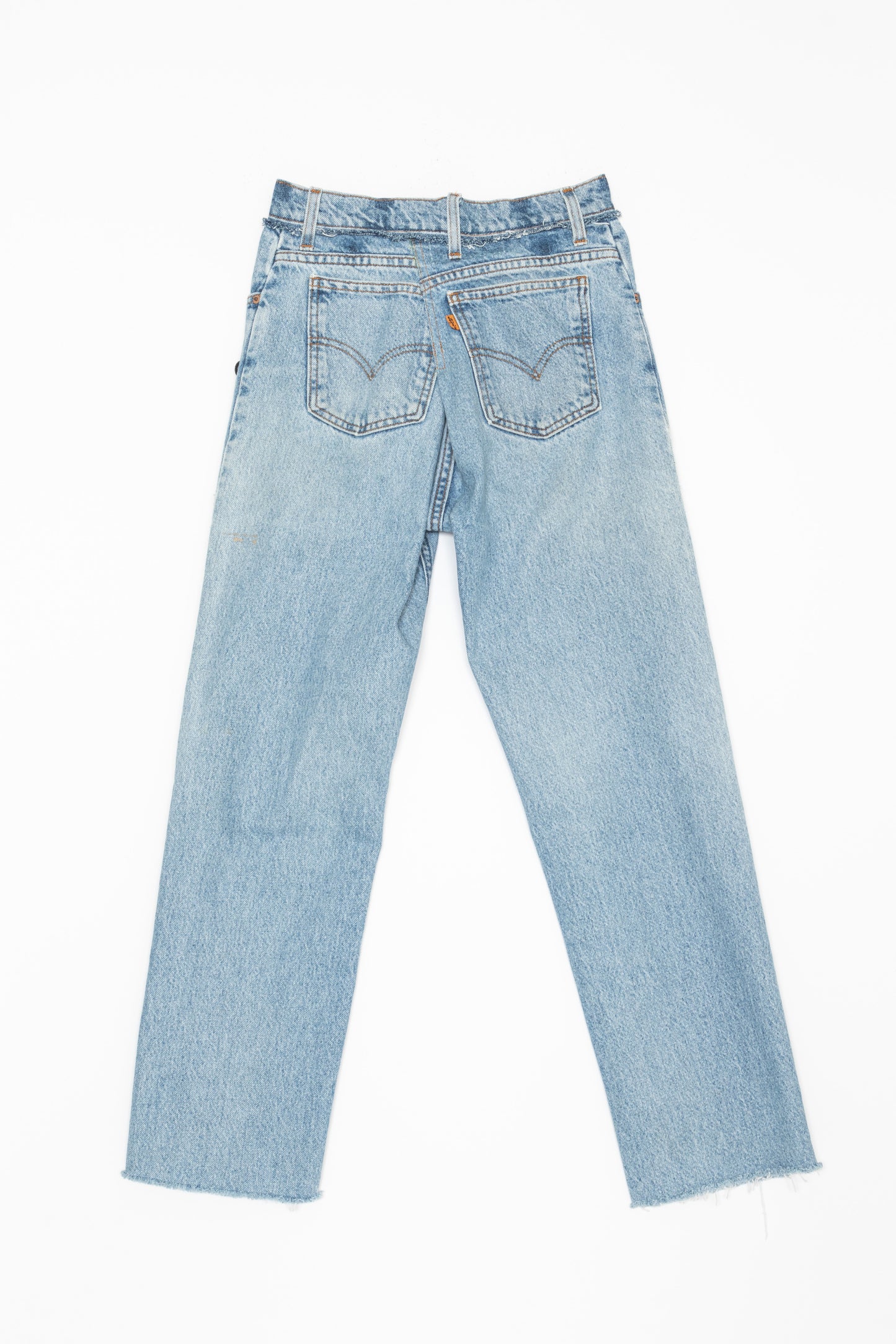 【RIVER/リバー】RM LEVIS BTFL バックタックフラワーモチーフリメイクデニム(ブラック)
