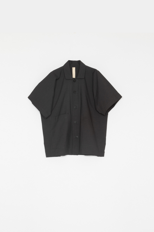 【WRIGHT+DOYLE / ライトアンドドイル】Camp Collar Shirt - Slate