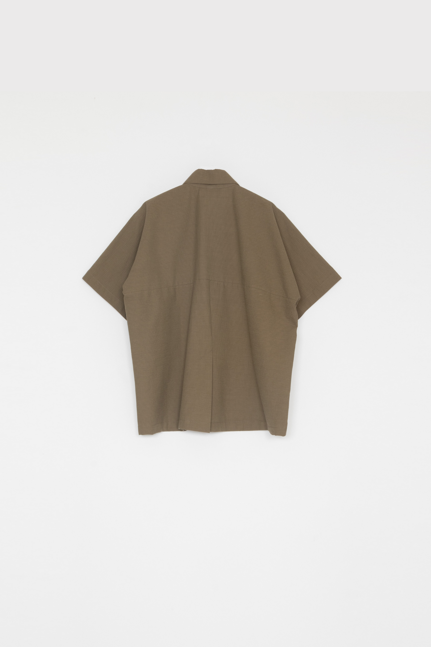 【WRIGHT+DOYLE / ライトアンドドイル】Camp Collar Shirt - Clay