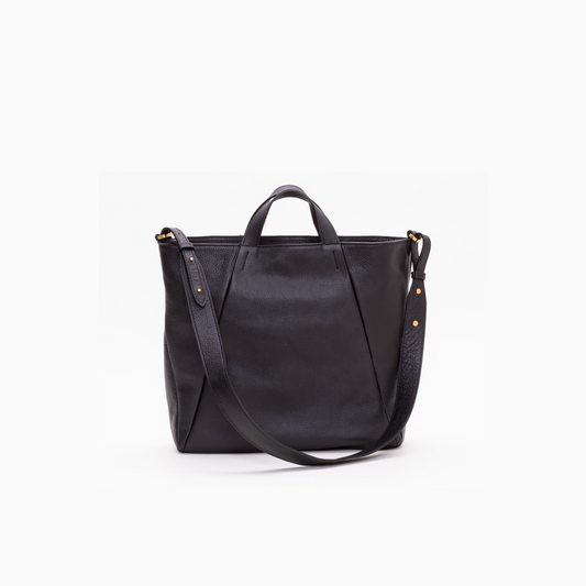 【COURTNEY ORLA / コートニーオーラ】TRI tote M Emboss L. - Black