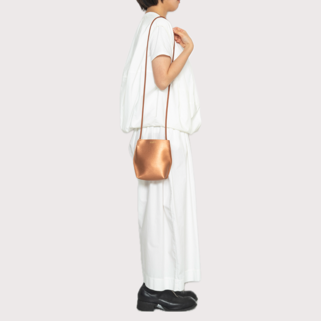 【COURTNEY ORLA / コートニーオーラ】SLOPE tote mini Smooth L. - Copper
