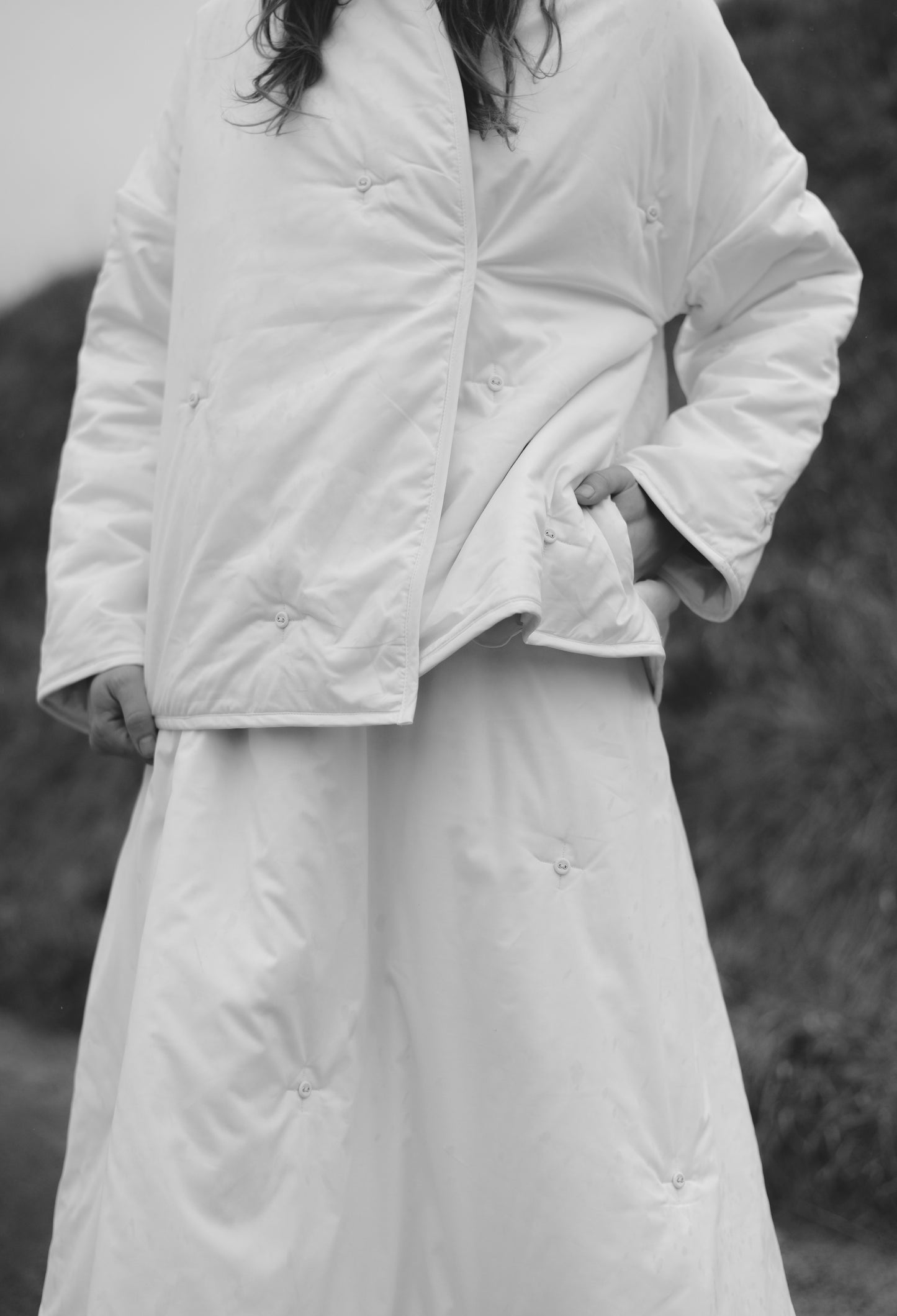 【Whiteread / ホワイトリード】Mattresses jacket - Salt