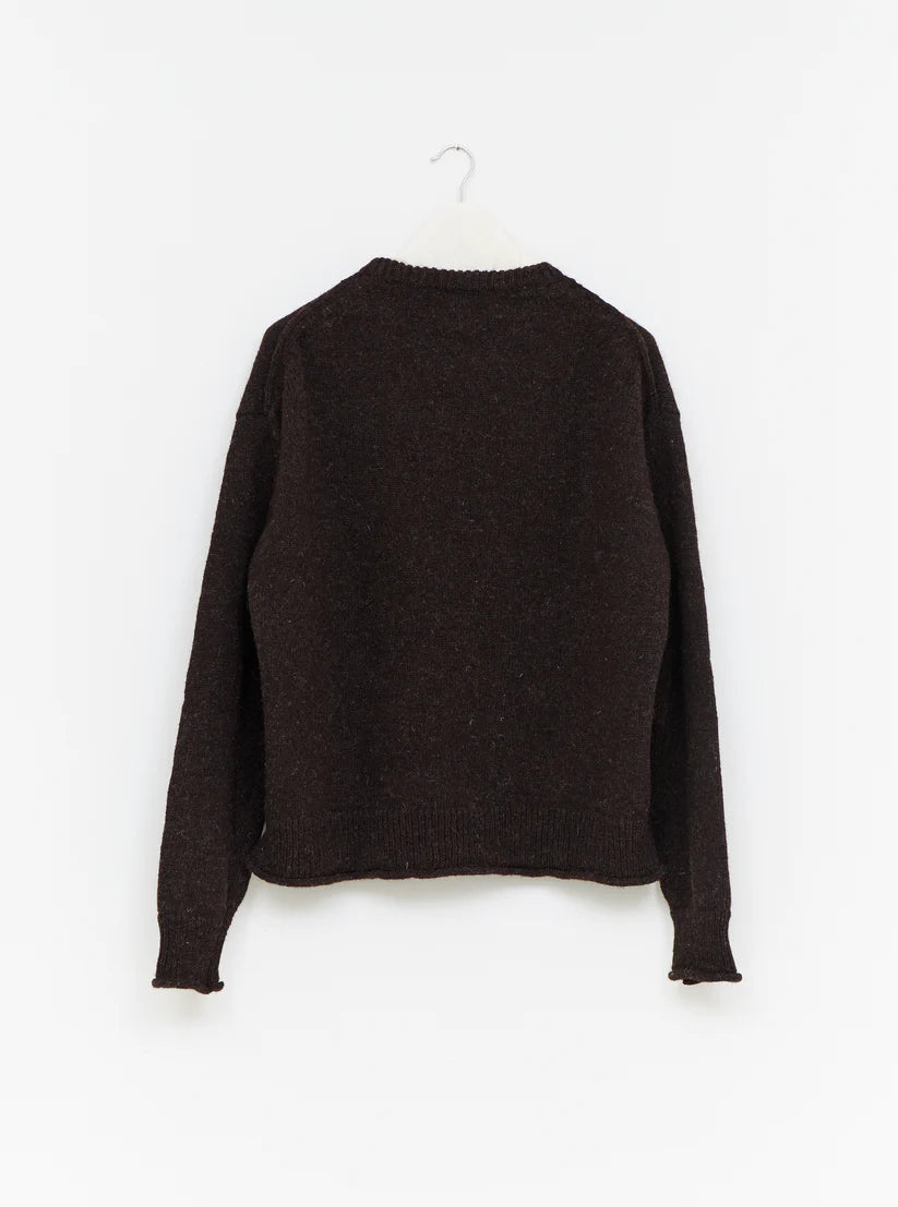 WELSH BLACK CREW NECK JUMPER