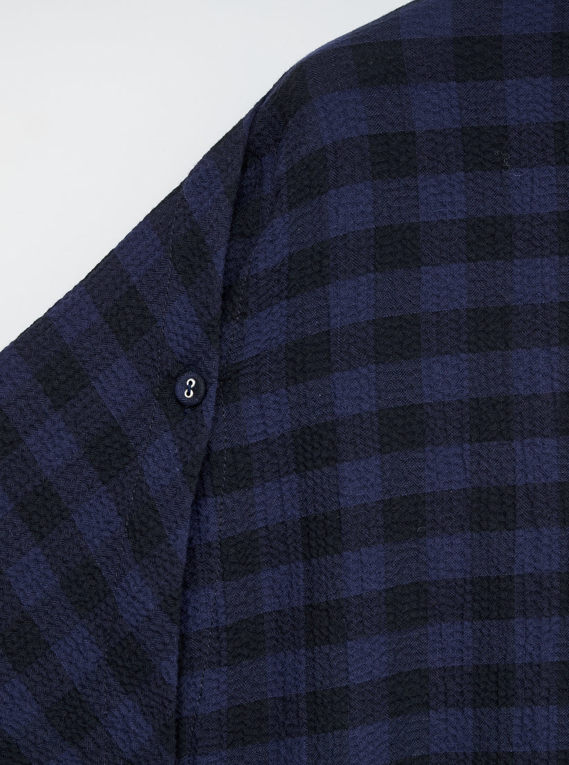 【WRIGHT+DOYLE / ライトアンドドイル】Hand Tie Dress - Ink & Black Check