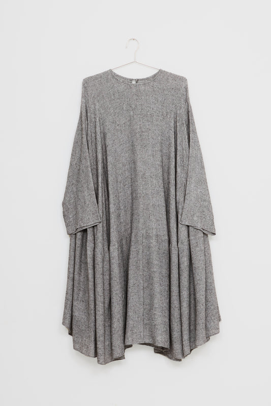 【Whiteread / ホワイトリード】Dress 10 - Eclipse Dress with Sleeves - Granite