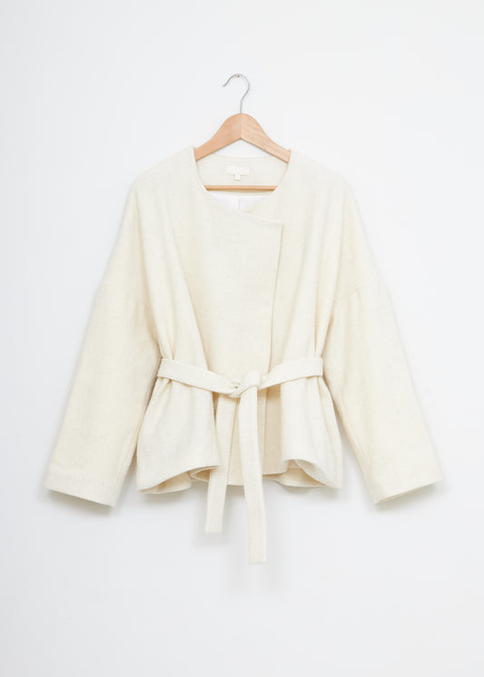 【Whiteread / ホワイトリード】Wrap Jacket - Milk