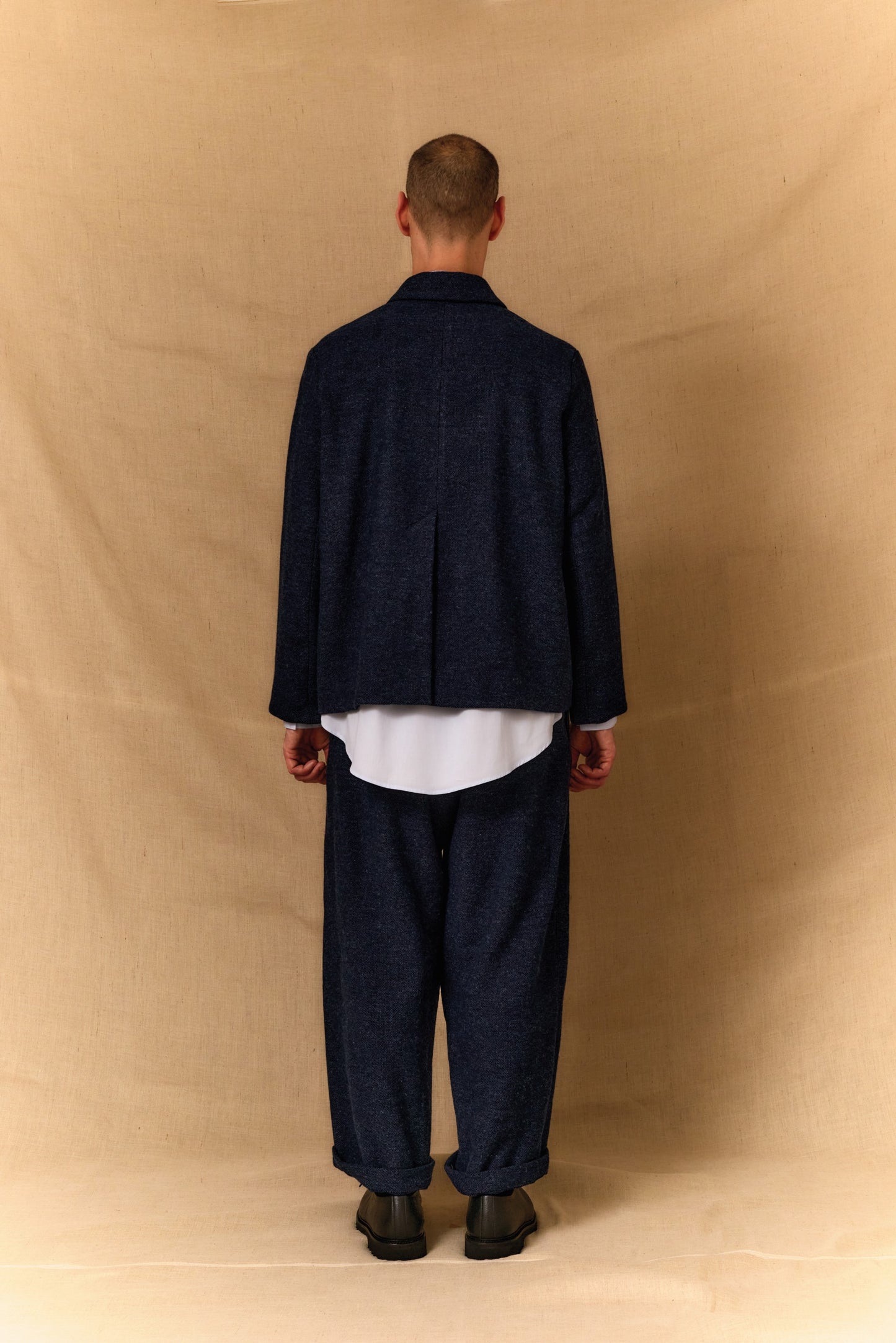 【WRIGHT+DOYLE / ライトアンドドイル】Lozere Trousers - Encre Blue