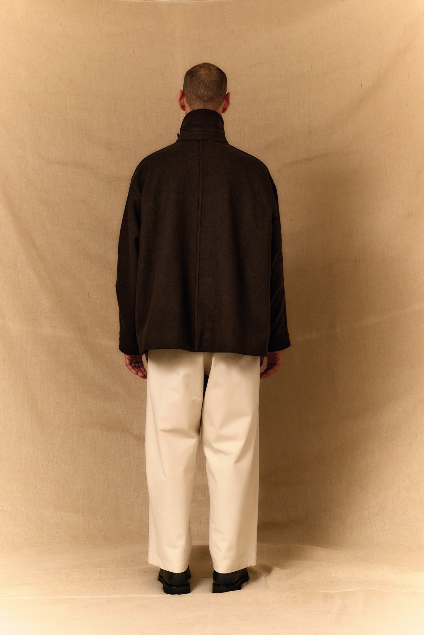 【WRIGHT+DOYLE / ライトアンドドイル】Pelen Coat - Cacao