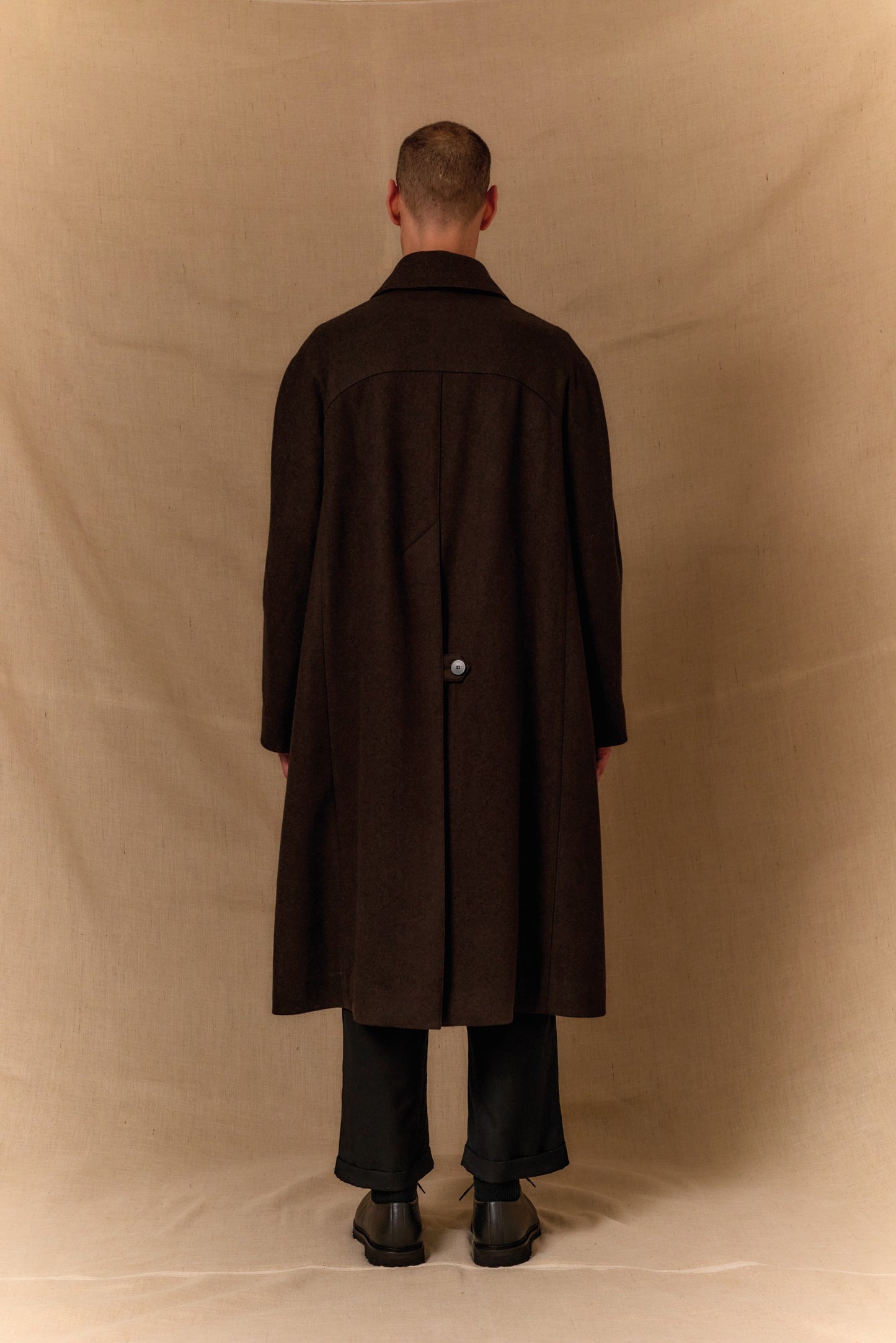【WRIGHT+DOYLE / ライトアンドドイル】Tirage Coat - Cacao