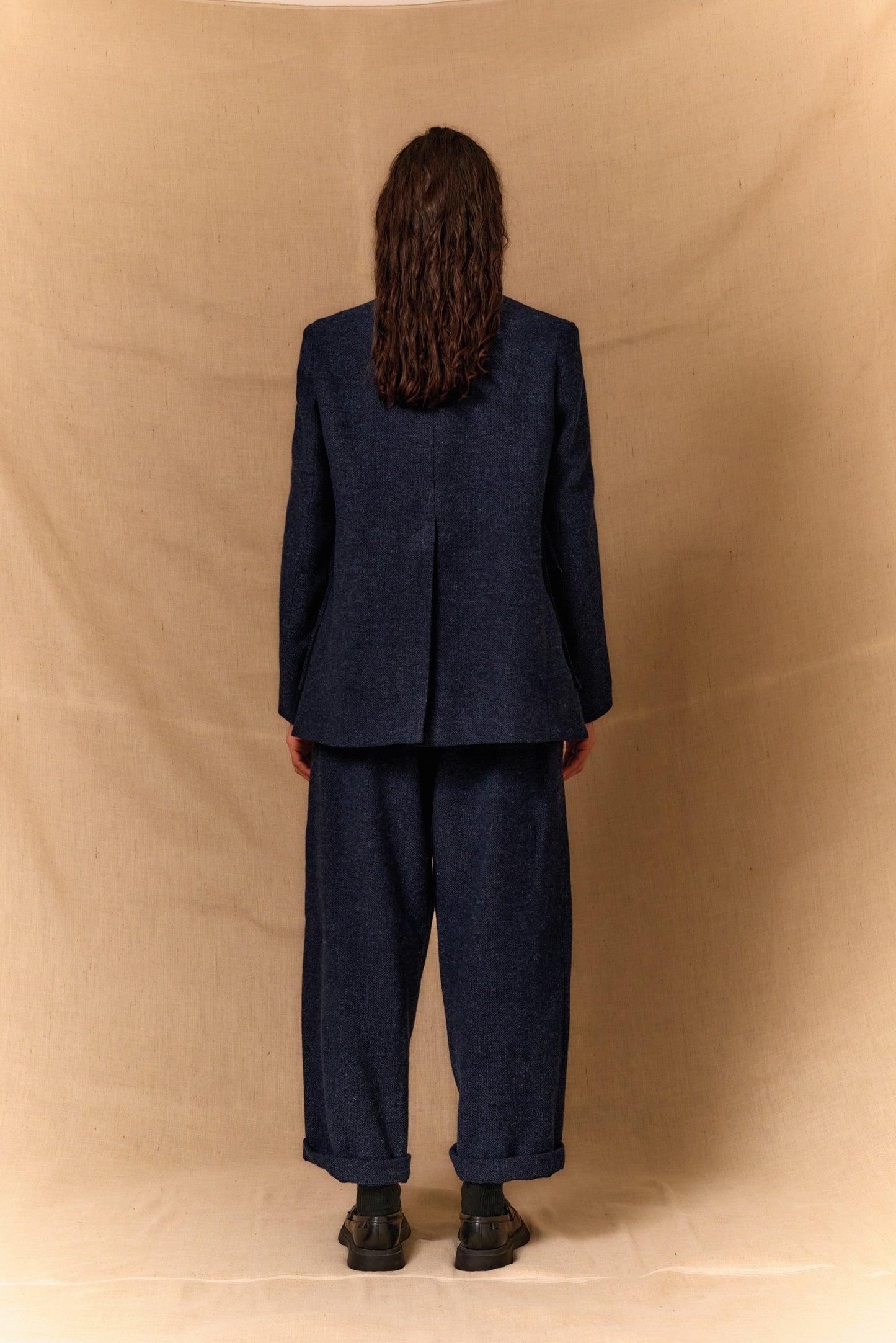 【WRIGHT+DOYLE / ライトアンドドイル】Lucien Jacket - Encre Blue
