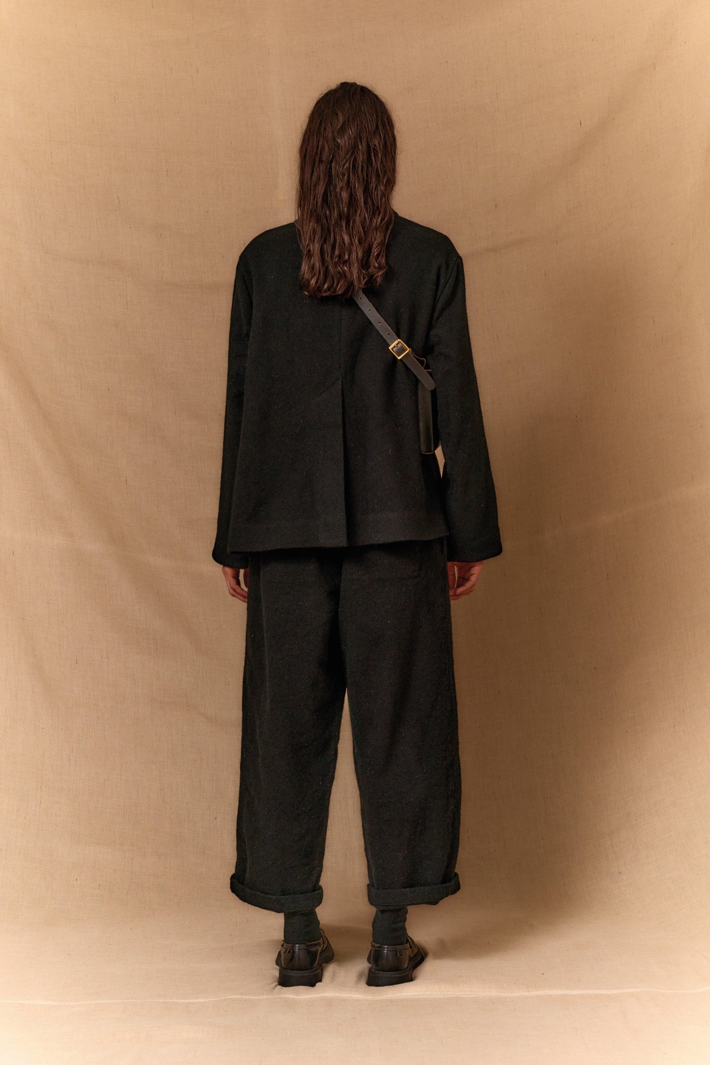 【WRIGHT+DOYLE / ライトアンドドイル】Lozere Trousers - Ebony