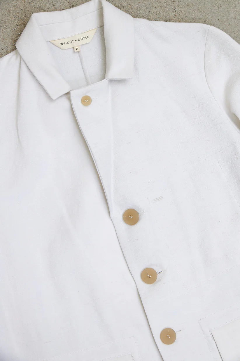 【WRIGHT+DOYLE / ライトアンドドイル】Gatherers Jacket - Alabaster