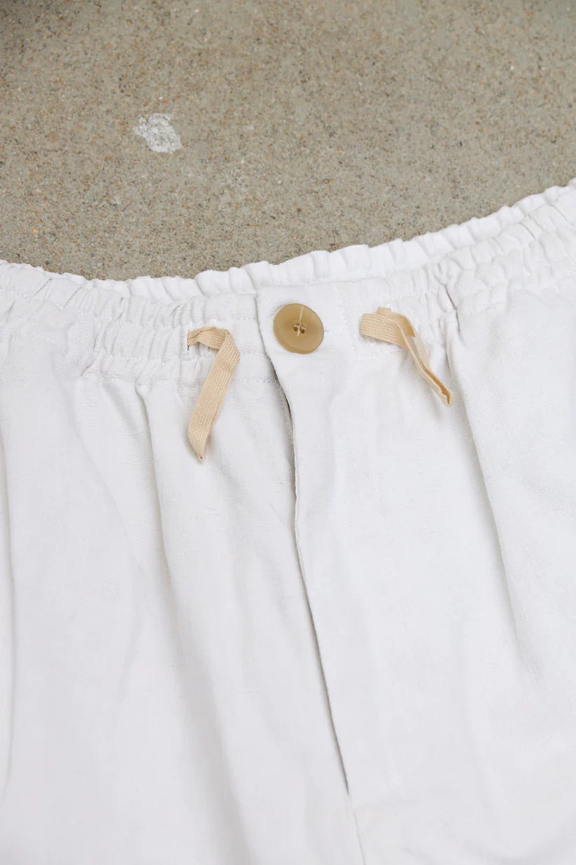 【WRIGHT+DOYLE / ライトアンドドイル】Gatherers Trousers - Alabaster