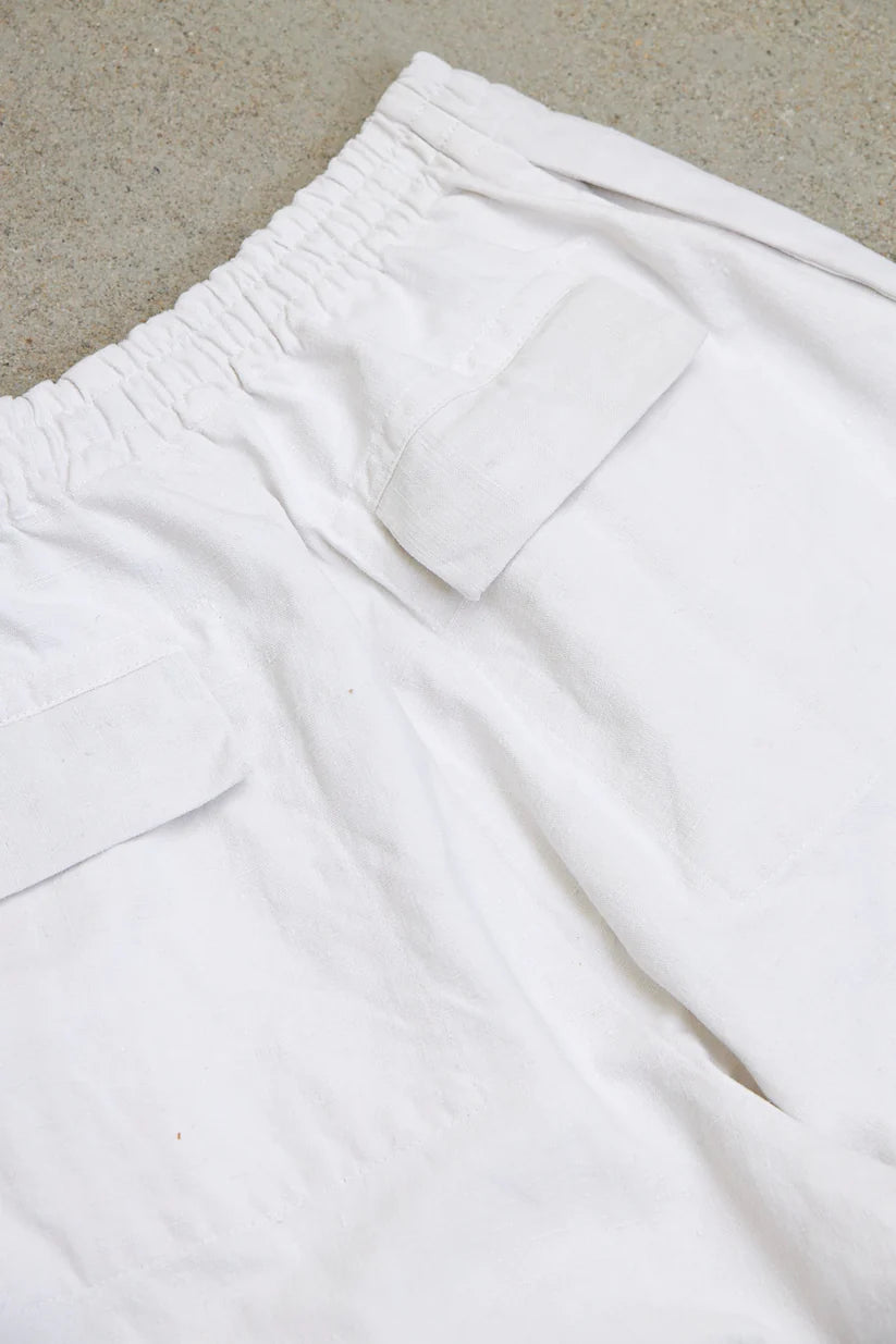 【WRIGHT+DOYLE / ライトアンドドイル】Gatherers Trousers - Alabaster