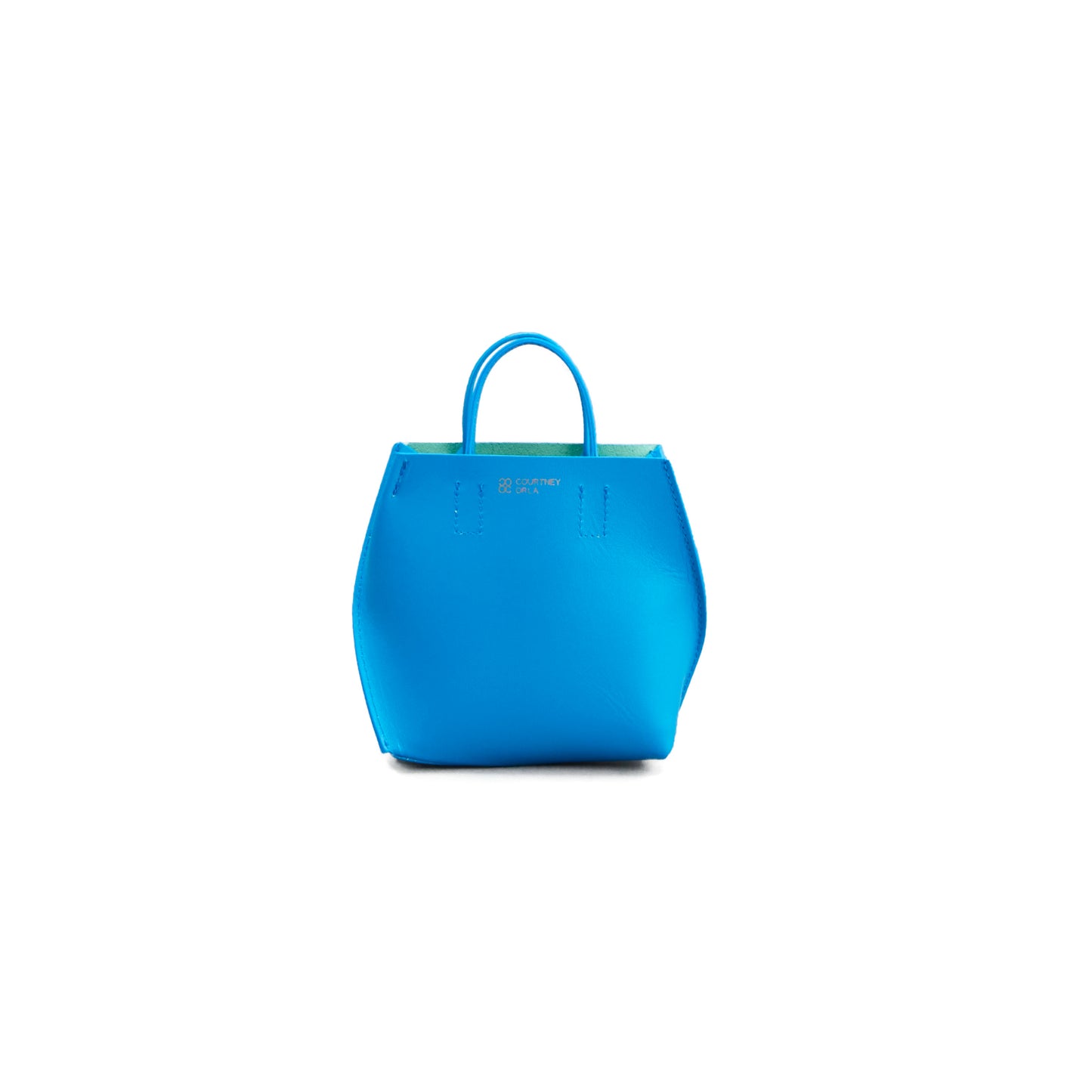 【COURTNEY ORLA / コートニーオーラ】SLOPE tote super mini Smooth L. - Blue
