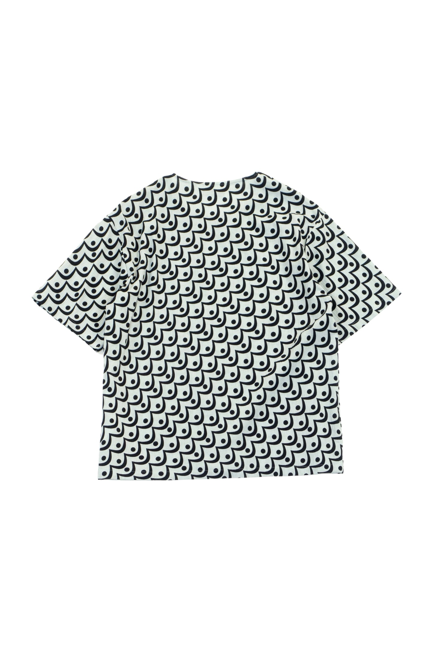 PRINT SHORT SLV SHIRT