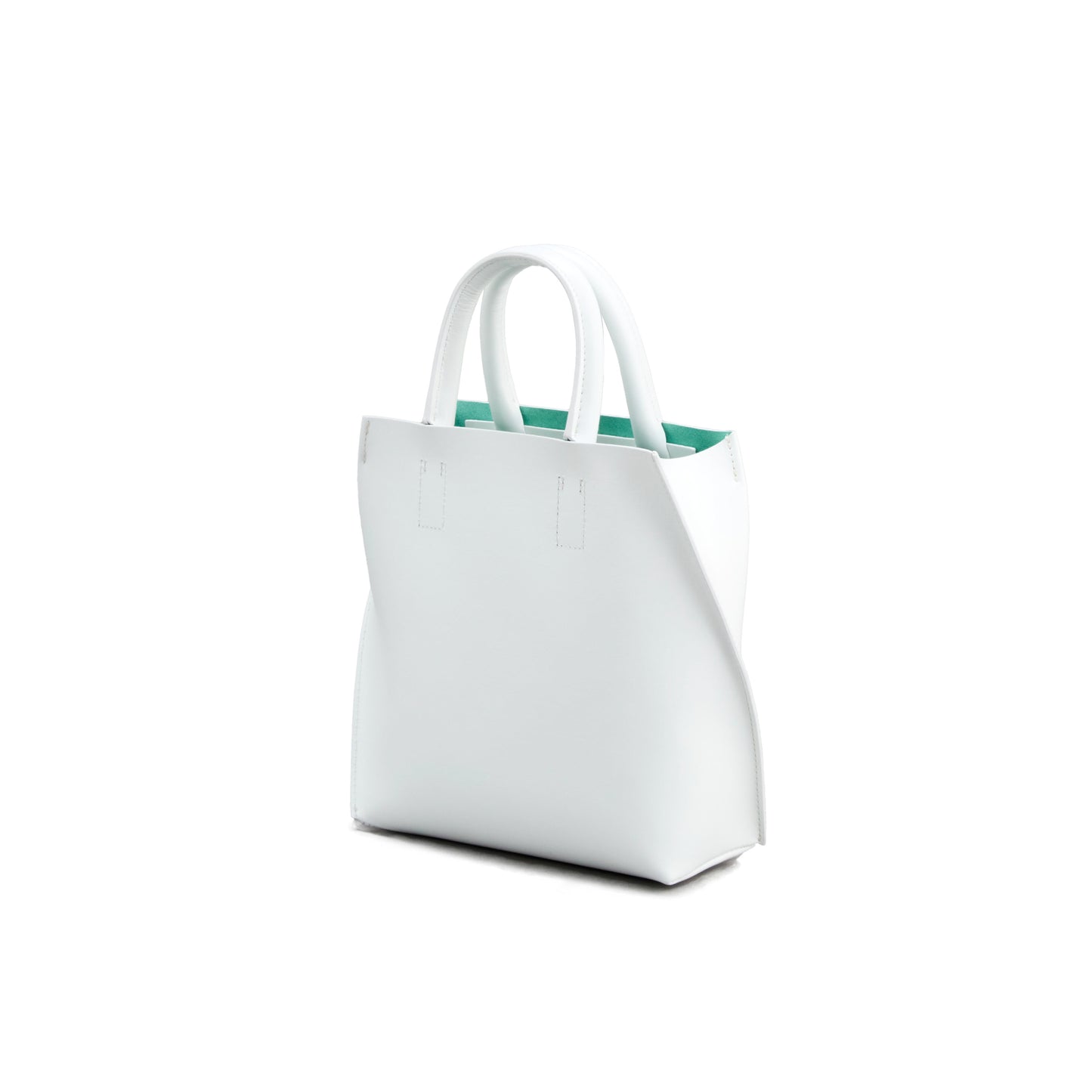 【COURTNEY ORLA/ コートニーオーラ】SLOPE tote S Smooth L. - White