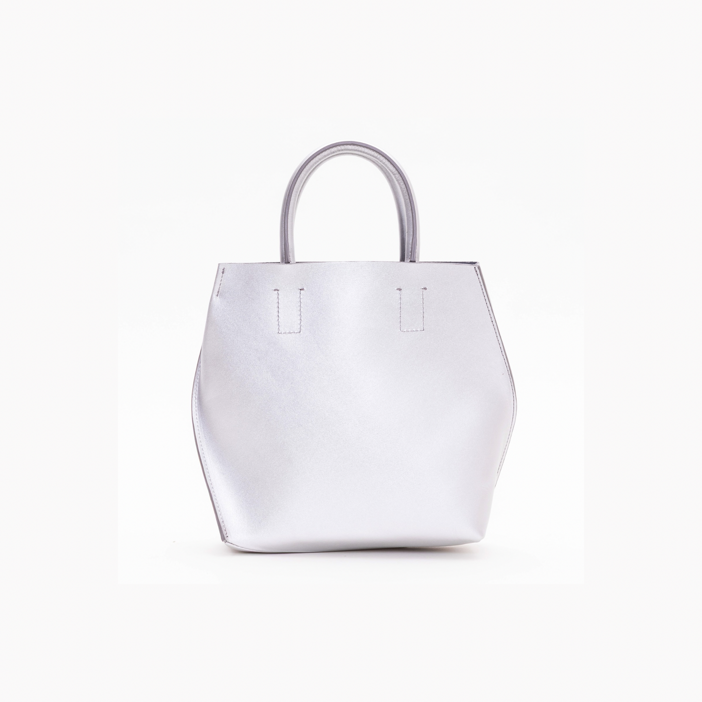 【COURTNEY ORLA / コートニーオーラ】SLOPE tote S Smooth L. - Silver