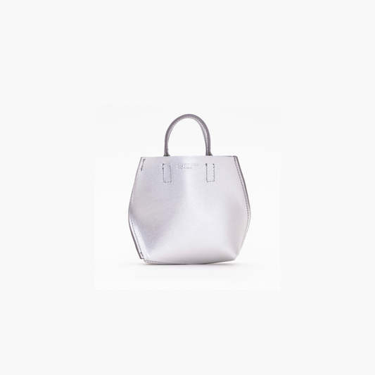 【COURTNEY ORLA / コートニーオーラ】SLOPE tote super mini Smooth L. - Silver