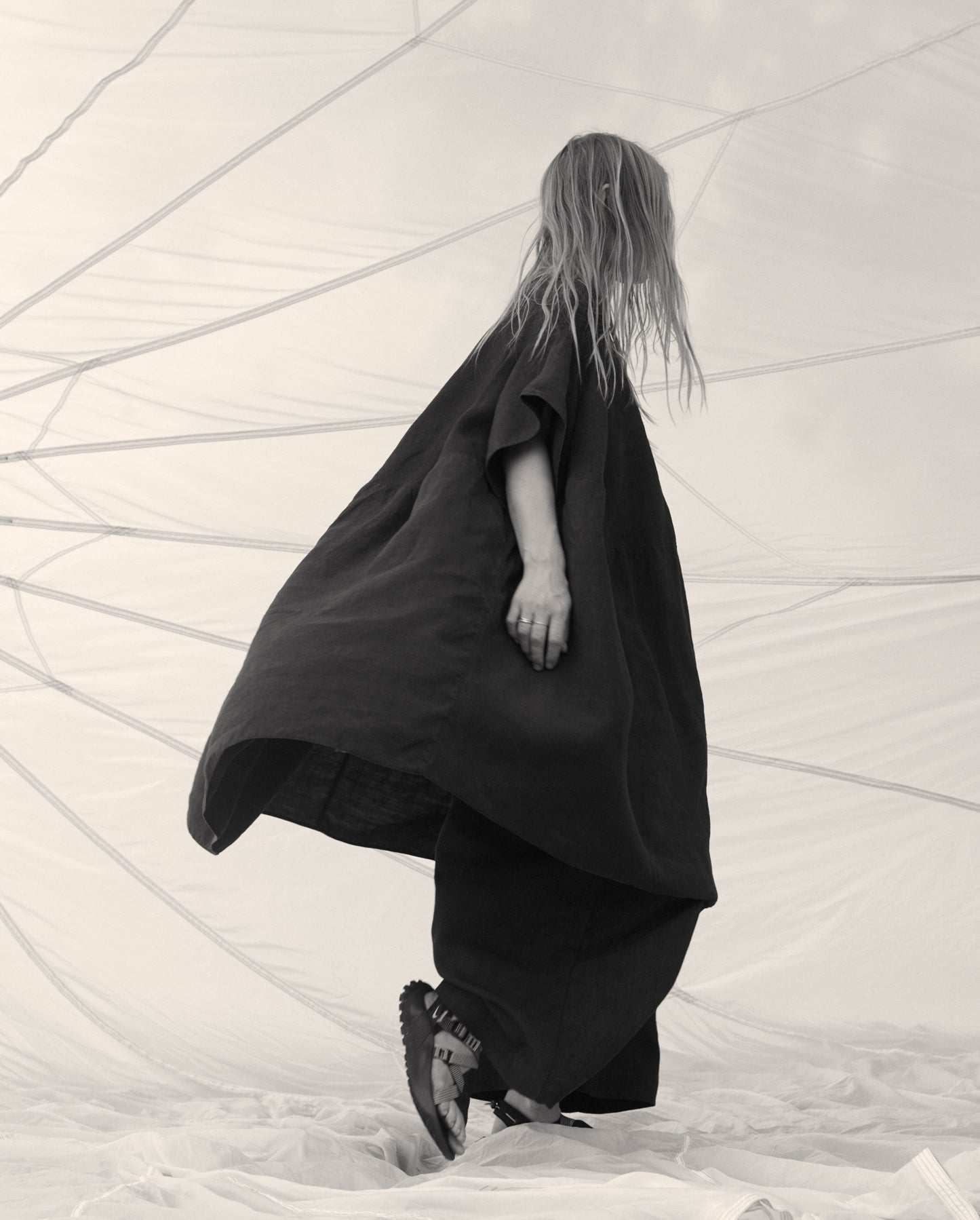 V Neck Circle Dress