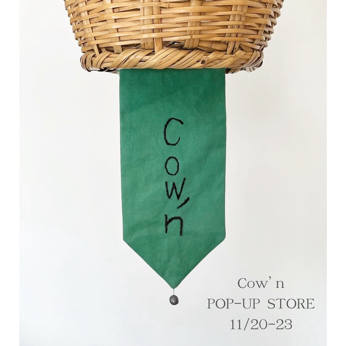 Cow'n POP UP at onegramchang