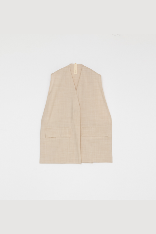 【WRIGHT+DOYLE / ライトアンドドイル】Tailored Vest - Hay