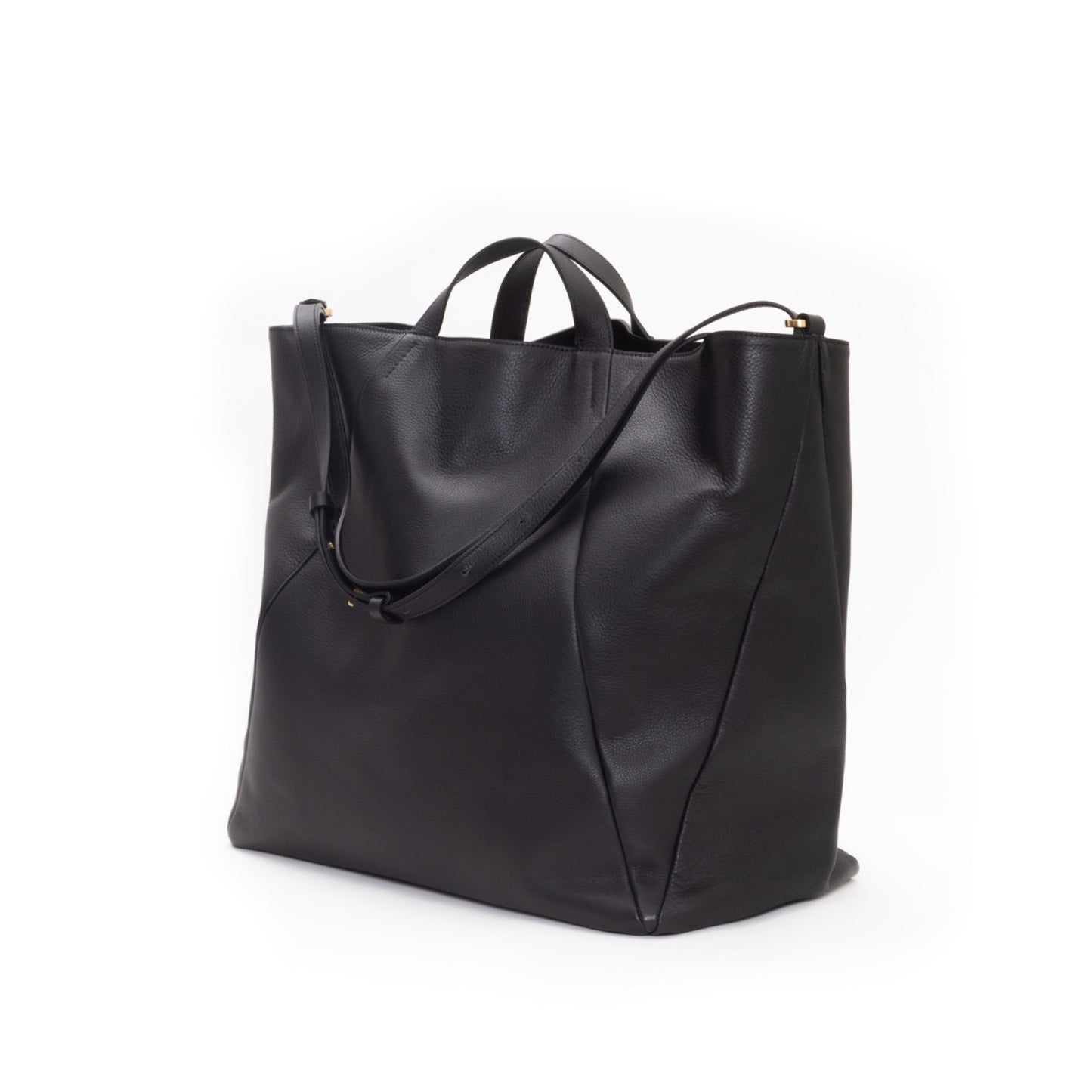 【COURTNEY ORLA / コートニーオーラ】TRI tote L Emboss L. - Black