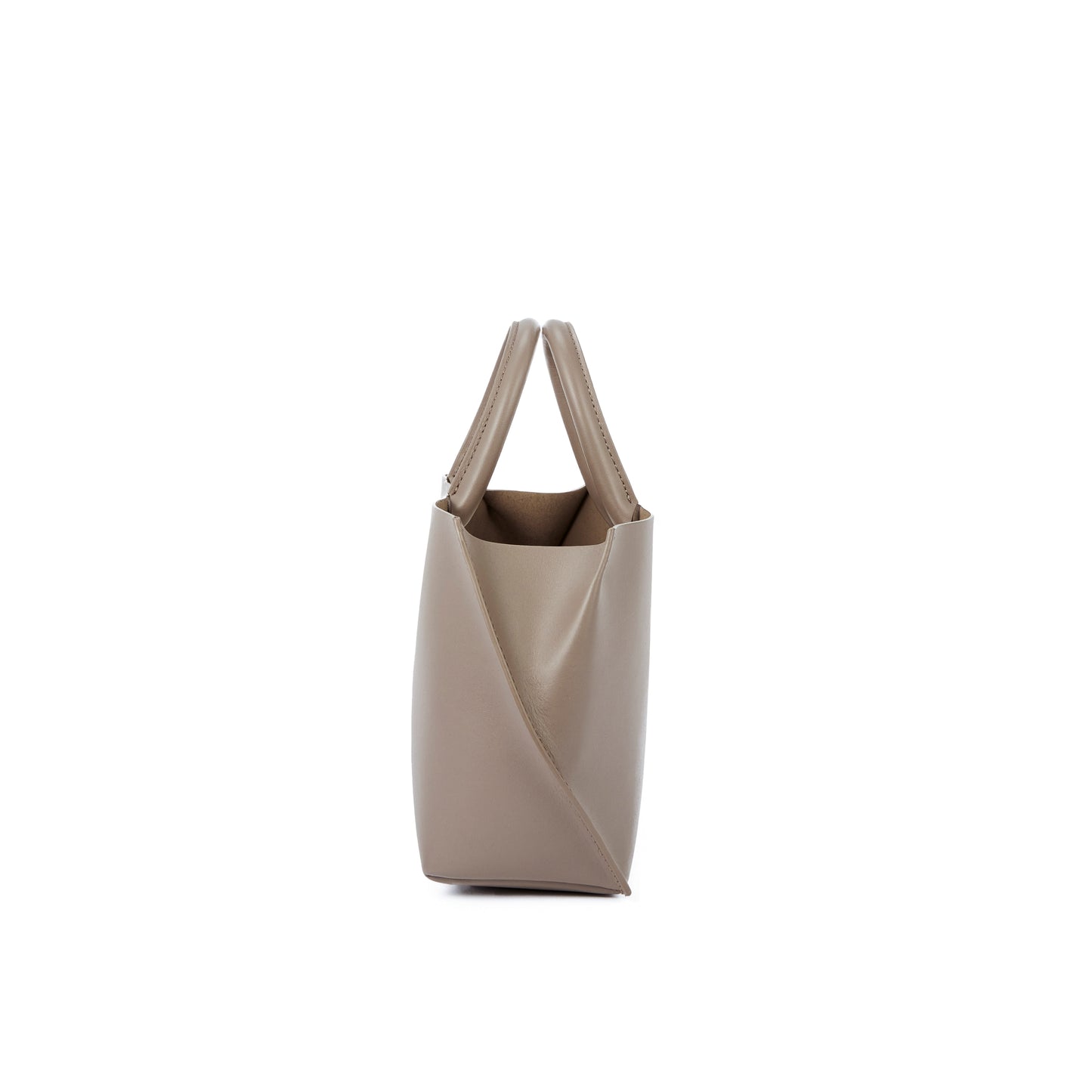 【Courtney Orla / コートニーオーラ】SLOPE wine tote S Smooth L. - Taupe