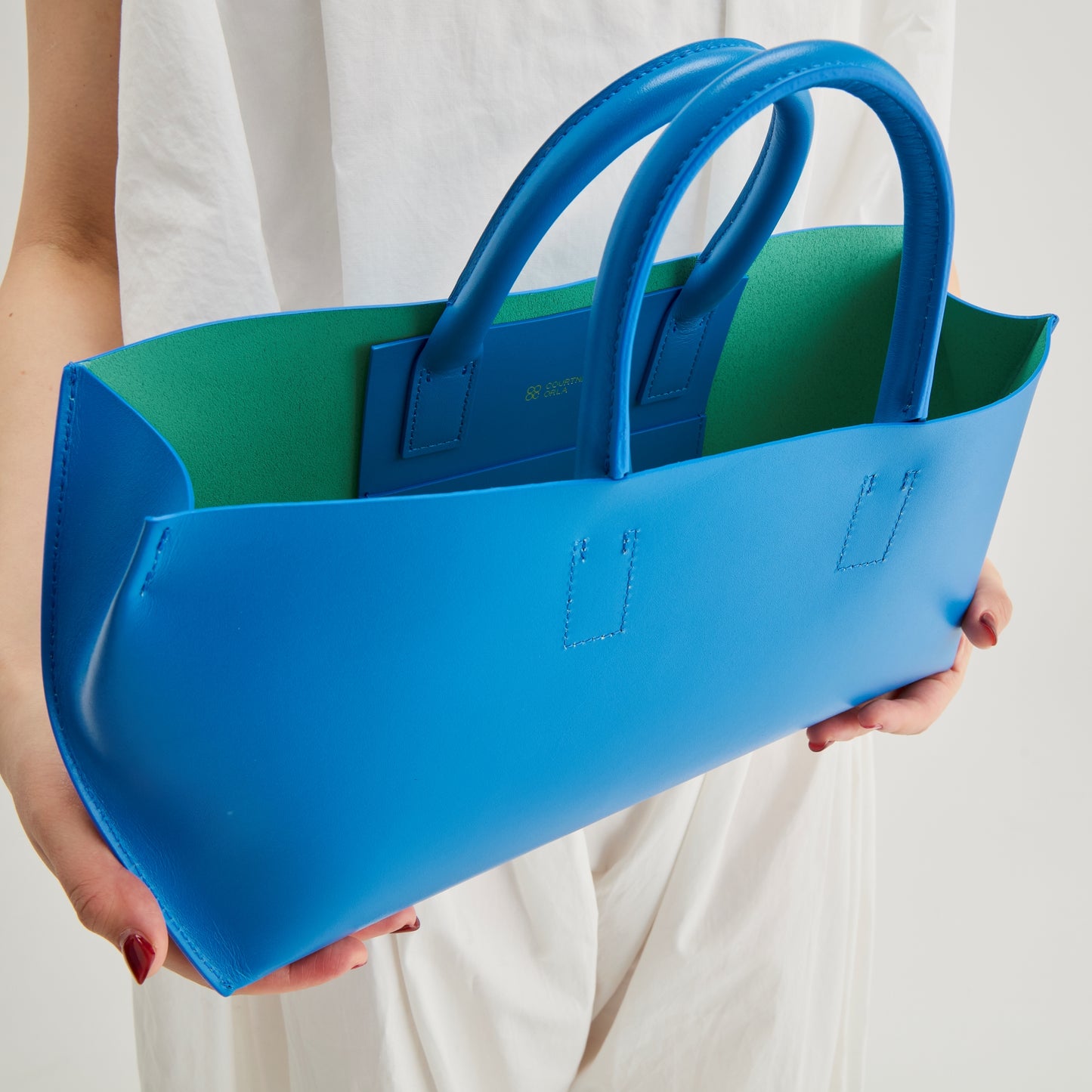 SLOPE WINE TOTE S SMOOTH.L - BLUE
