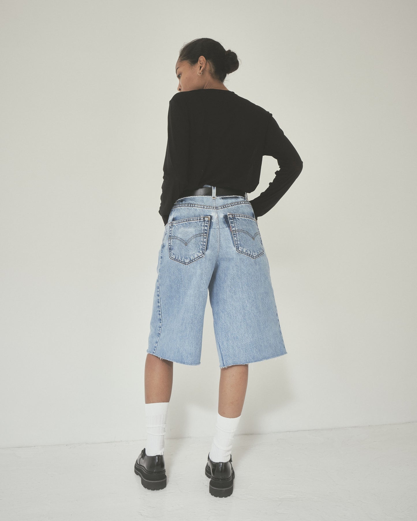 【RIVER/リバー】RM LEVIS WS リメイクデニムショーツ