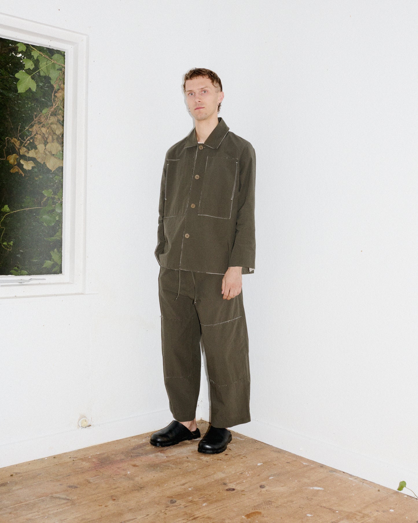 【WRIGHT+DOYLE / ライトアンドドイル】Tolmen jacket - Nori