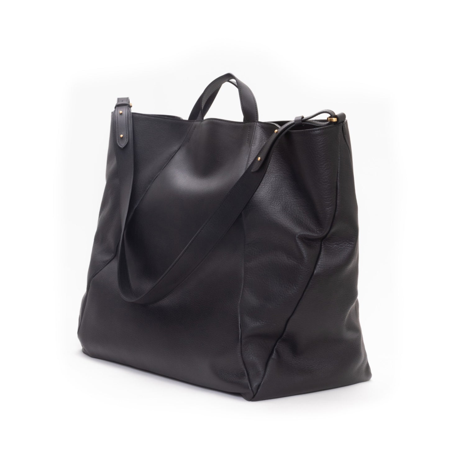 【COURTNEY ORLA / コートニーオーラ】TRI tote XL Emboss L. - Black