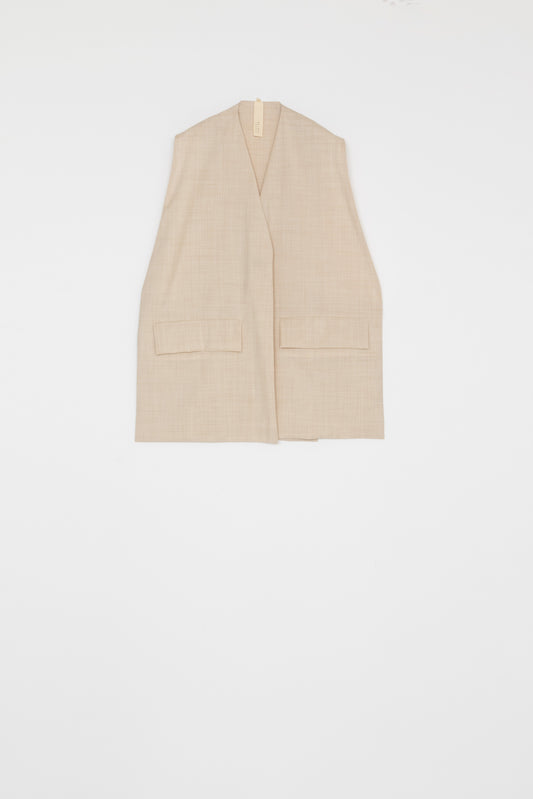 【WRIGHT+DOYLE / ライトアンドドイル】Tailored Vest - Hay
