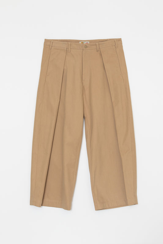 【WRIGHT+DOYLE / ライトアンドドイル】Single Pleat Trousers - Hay