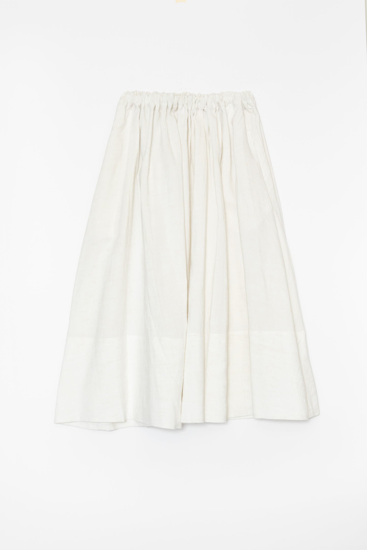 【Whiteread / ホワイトリード】Hem Panel Skirt - Natural Linen