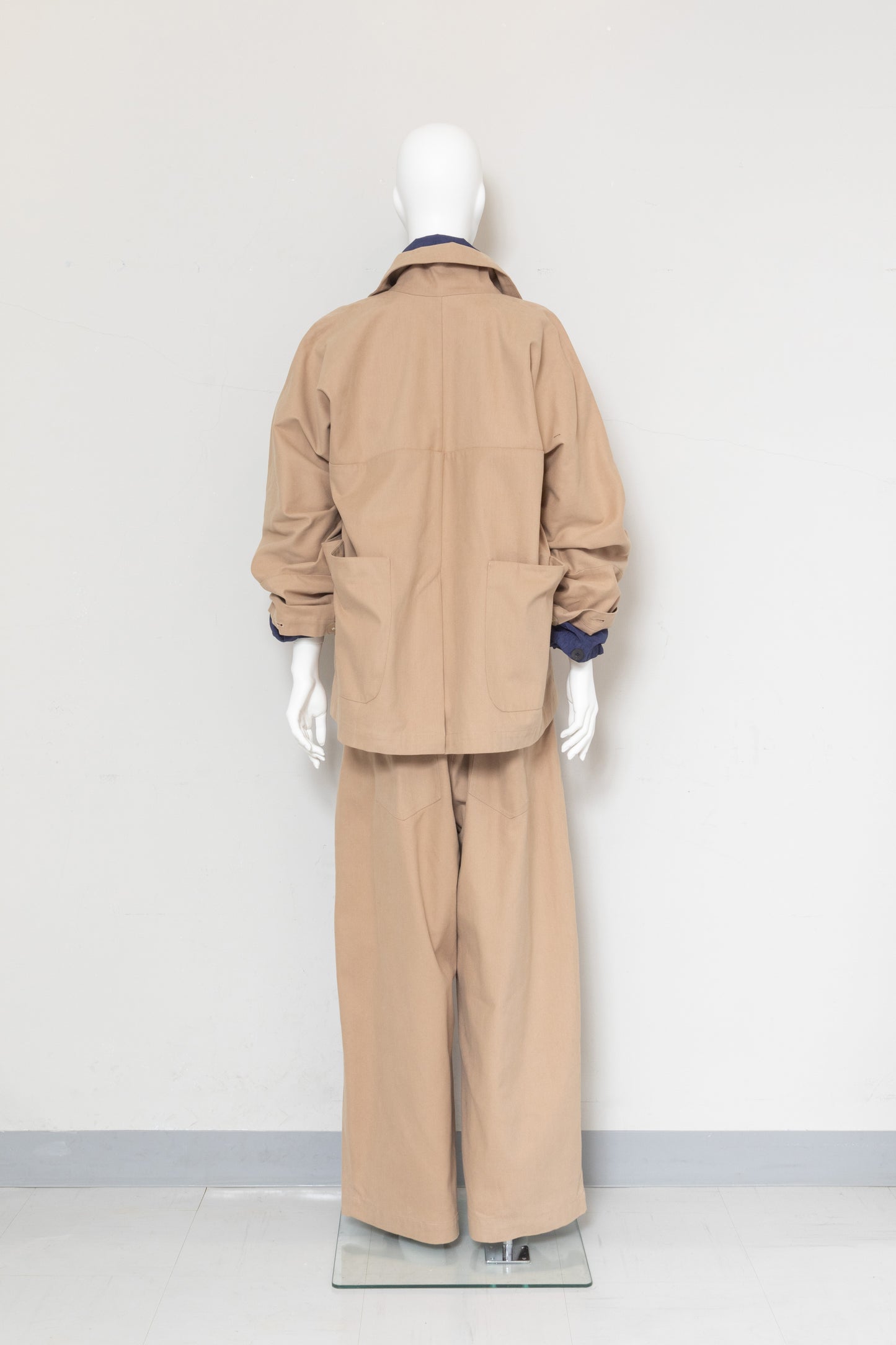 【WRIGHT+DOYLE / ライトアンドドイル】Single Pleat Trousers - Hay