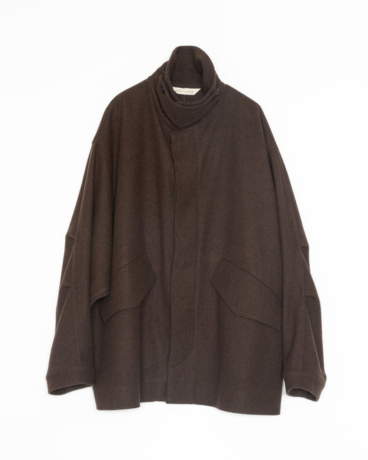 【WRIGHT+DOYLE / ライトアンドドイル】Pelen Coat - Cacao