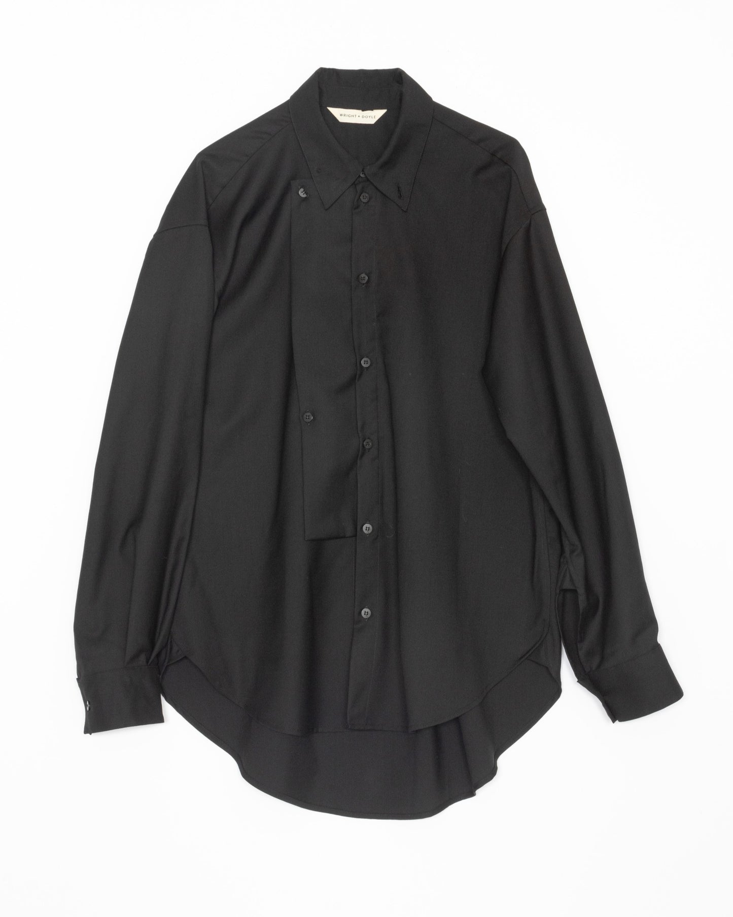 【WRIGHT+DOYLE / ライトアンドドイル】Beaduc Shirt - Ebony