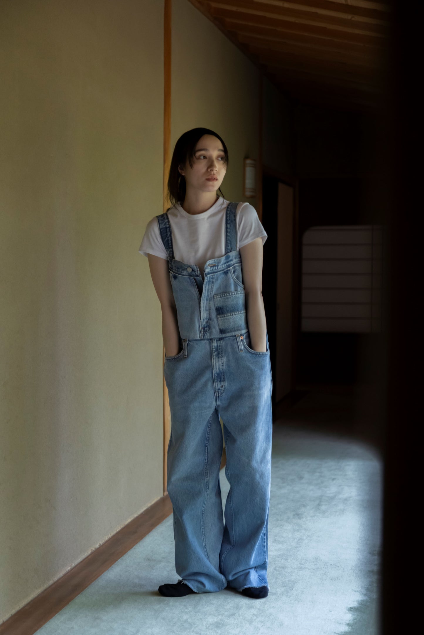 【RIVER/リバー】RM OA02 ダブルウエストオーバーオール